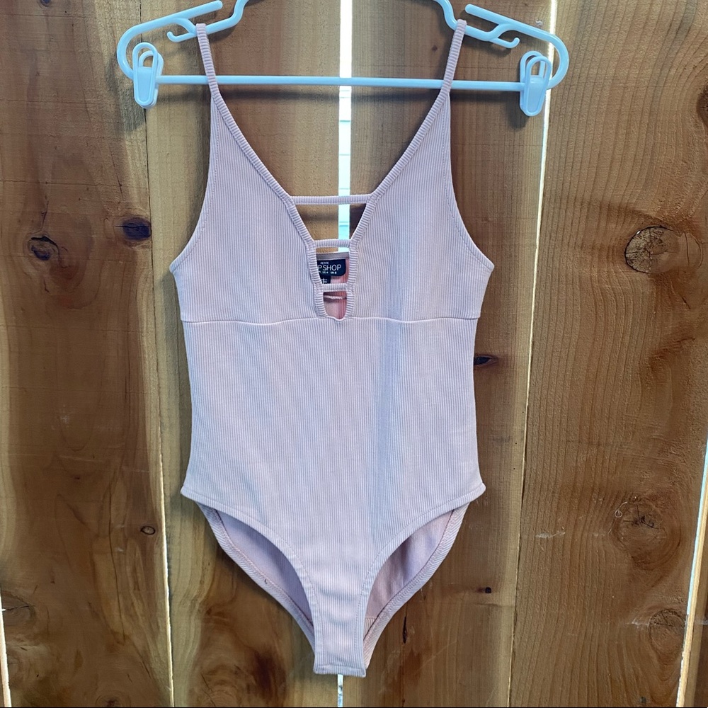 Top shop Light pink bodysuit
